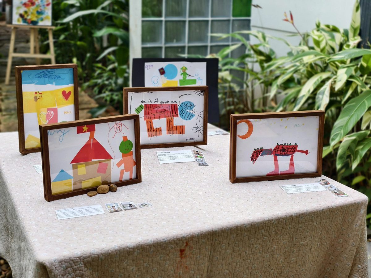 Tác phẩm của bé tại Dandi Art